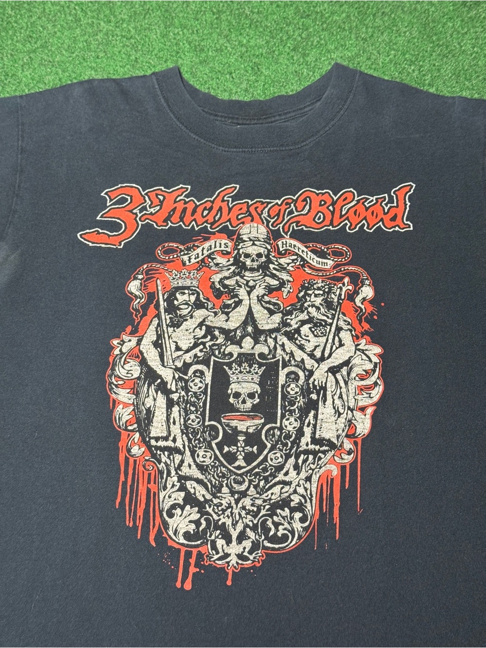 Vintage Y2K 3 Inches of Blood T-shirt, Rare Band Tee Ozzfest Killswitch Engage